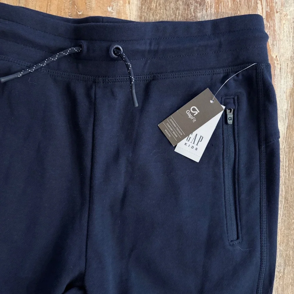 Gap Kids GapFit Tech Pants Tapestry Navy Blue XXL 14-16 Joggers UNISEX NWT